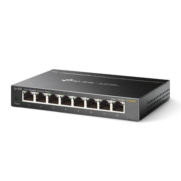 Tp-Link Omada Tl-Sg108S Przełącznik Sieciowy Gigabit 8-Portowy