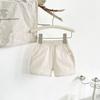 Children's Korean-Style Summer Shorts: Solid-Color, Simple, Mid-Rise Casual Shorts for Babies