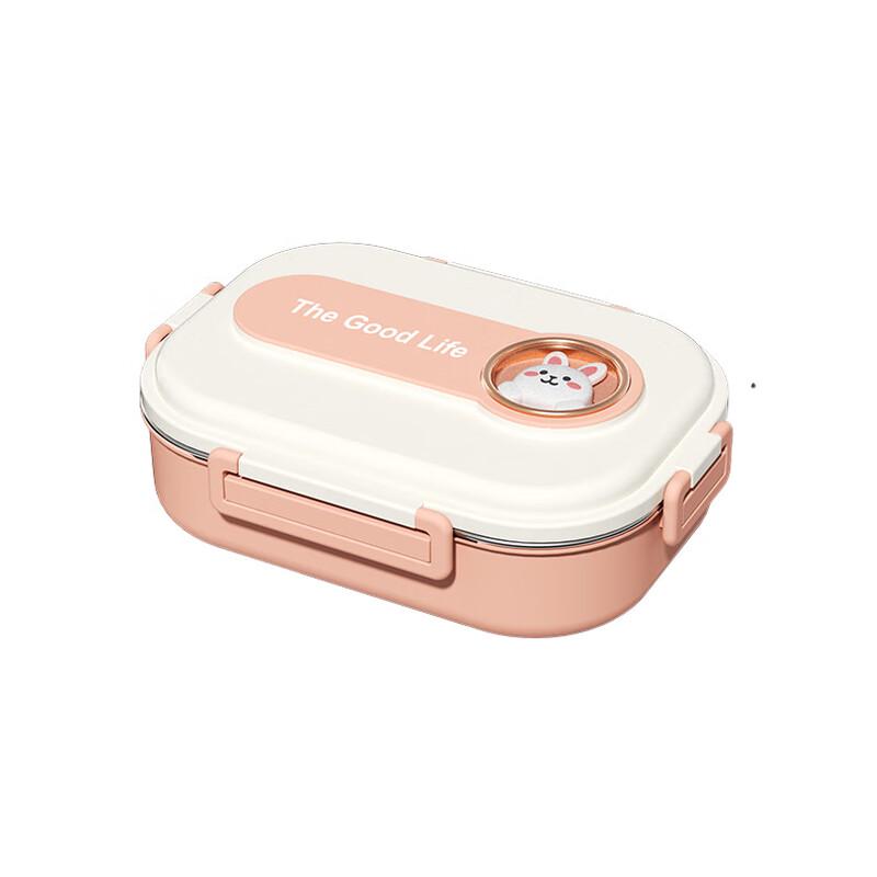 304 Stainless Steel 4-Compartment Insulated Lunch Box