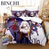 Honkai Impact 3 Bedding Set Anime Duvet Cover Single Twin Full Queen King Size for Adult Boy Bedroom