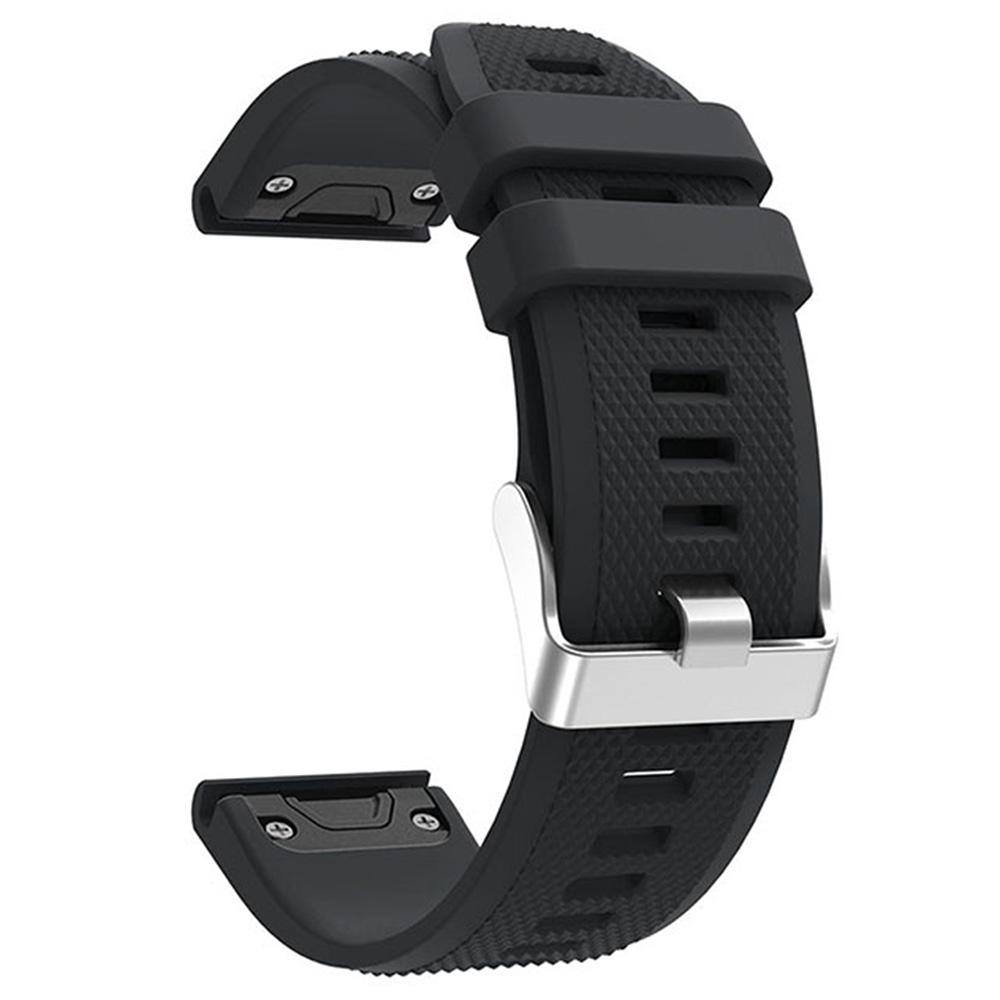 KALEBOL KLB-LWGJ-001 For Garmin Fenix 7/7 Pro Watch Bracelet QuickFit 22mm Strap with Grid Texture