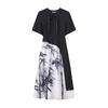 Plus Size Women's Summer New Chinese Cheongsam Young Short Sleeve Dress