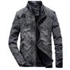 Denim Jacke Männer Herbst Mode Jeans Jacke Mantel Männlich Slim Fit Casual Mäntel Outwear Jacke Und Mantel