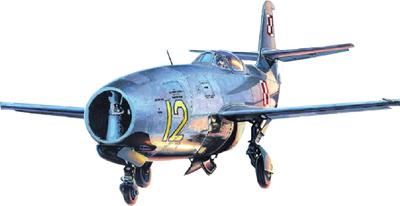 Semer Sowjetisches Jakowlew-Florer-Kampfflugzeug aus Kunststoff, Modell SME72915, 1/72 Yak-23
