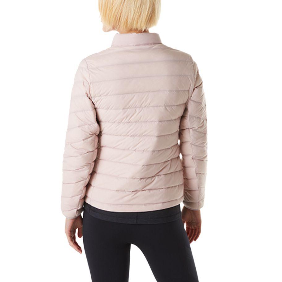 Asics Outdoor Quilted Solid Color Fashion Sports Warm Long Sleeve Down Jacket Women Jacket Pink 2032D127-700