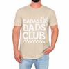 Badass Dads Club Mens T-Shirt Funny Skeleton Theme Retro Birthday Gift