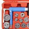 Kit d'outils d'étrier de piston de frein pneumatique 23 pcs