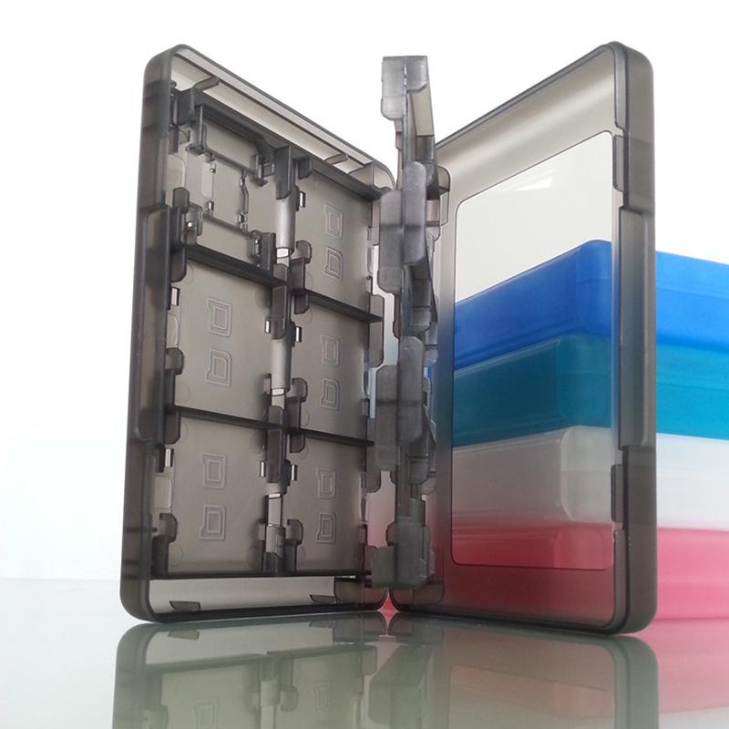 24 in 1 Game SD Card Holder Case Cartridge Storage Box for Nintendo 3DS
