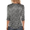 Blouse For Women Dressy 3/4 Long Sleeve Shirts Business Casual Outfit Tops