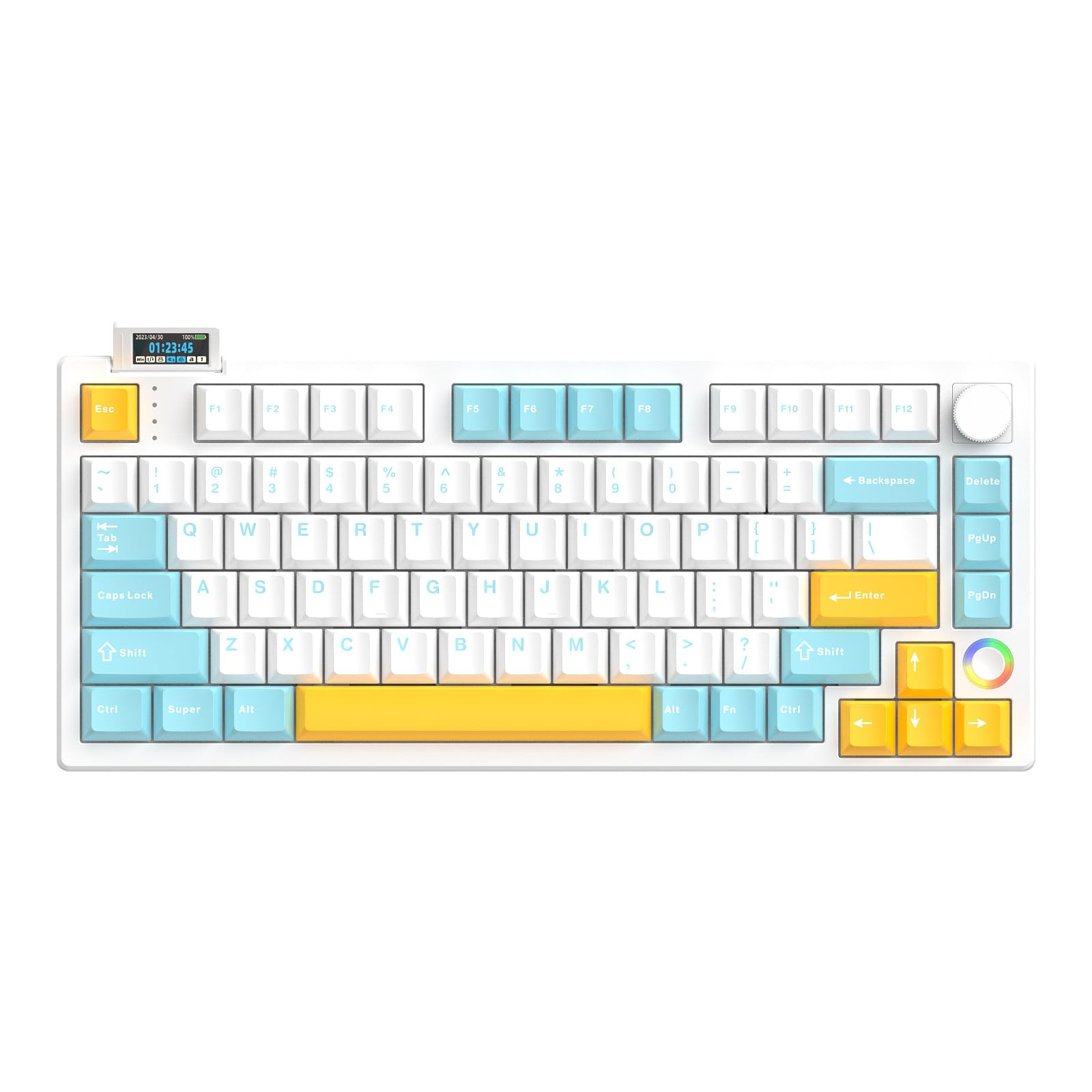 

OUSEINECH With writing (blue & yellow)