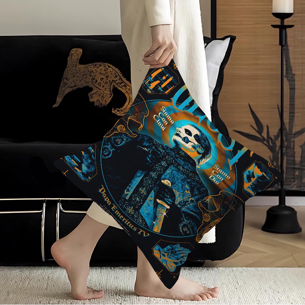 G-Ghost B-Band Pillow Anime Pillow Sofa Bed Head Pillow Cover Cushion Cover 45x45 Cm Fashion