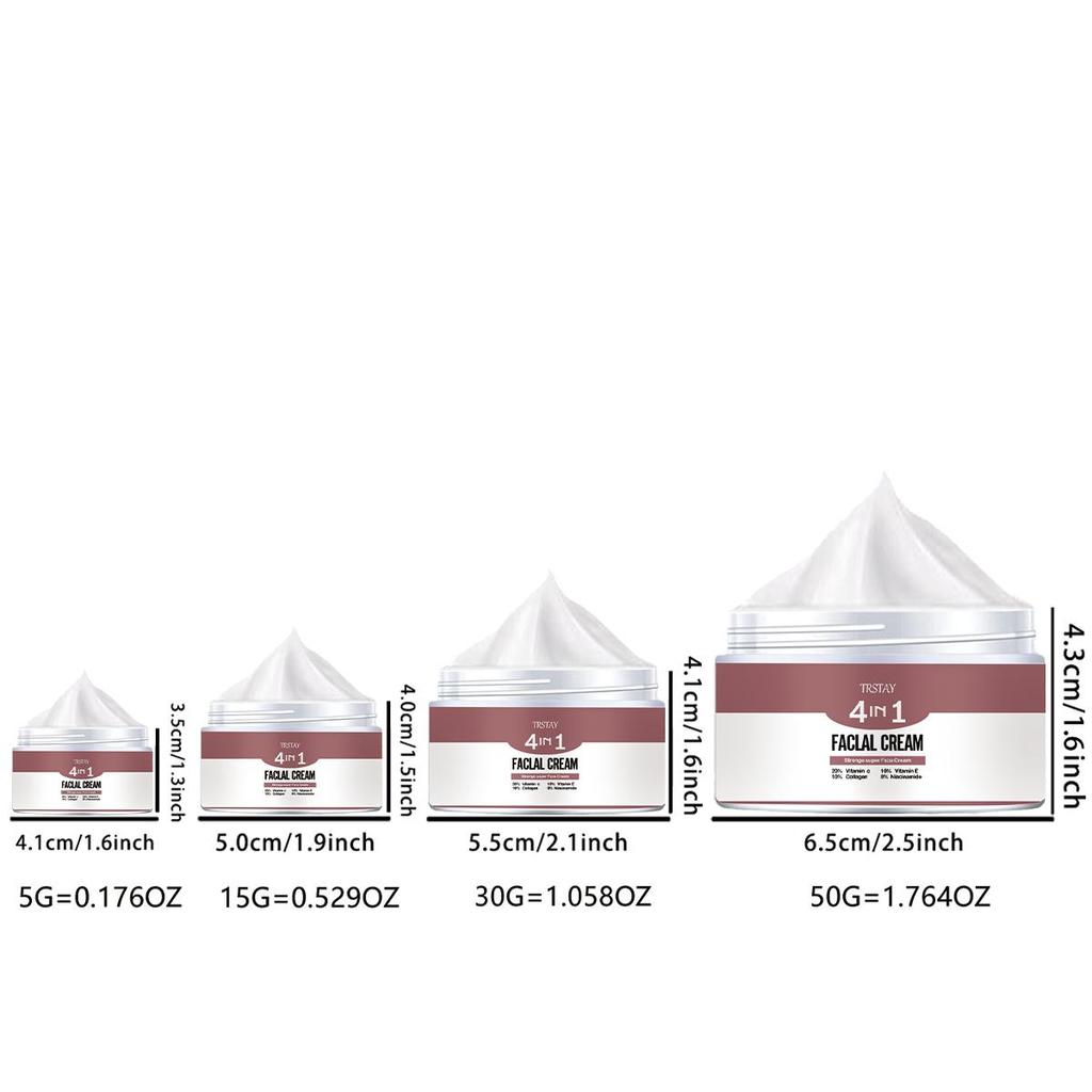 5G/15G/30G/50G/Beauty Hydrating Moisturizer Whitening Vitamin C Face Cream Improve Skin's Elasticity, Boost Radiance
