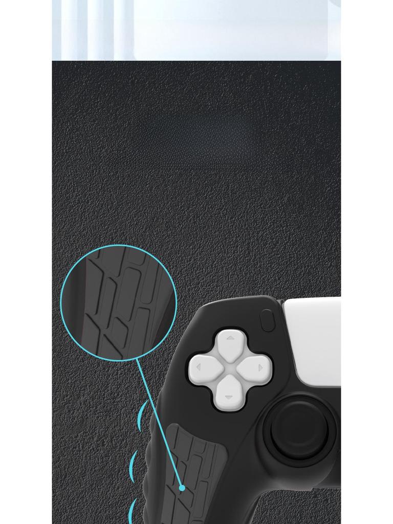 PS5 Silicone Non-Slip Sweat-Proof Controller Protective Cover for PlayStation 5