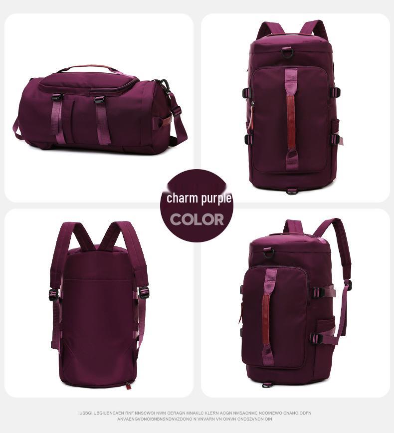 Customizable Large Capacity Travel Bag with Wet/Dry Separation - Ideal for Yoga or Business Trips