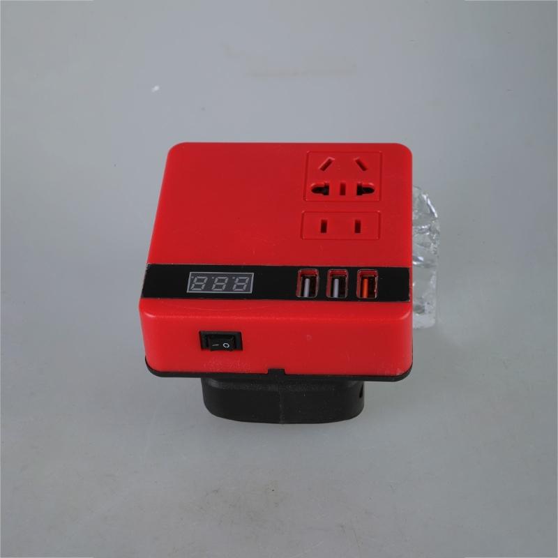 Easy Carry  Power Inverters Small  Power Station Generator Multifunction  Charger Adapter for Battery Converts for Travel & Home