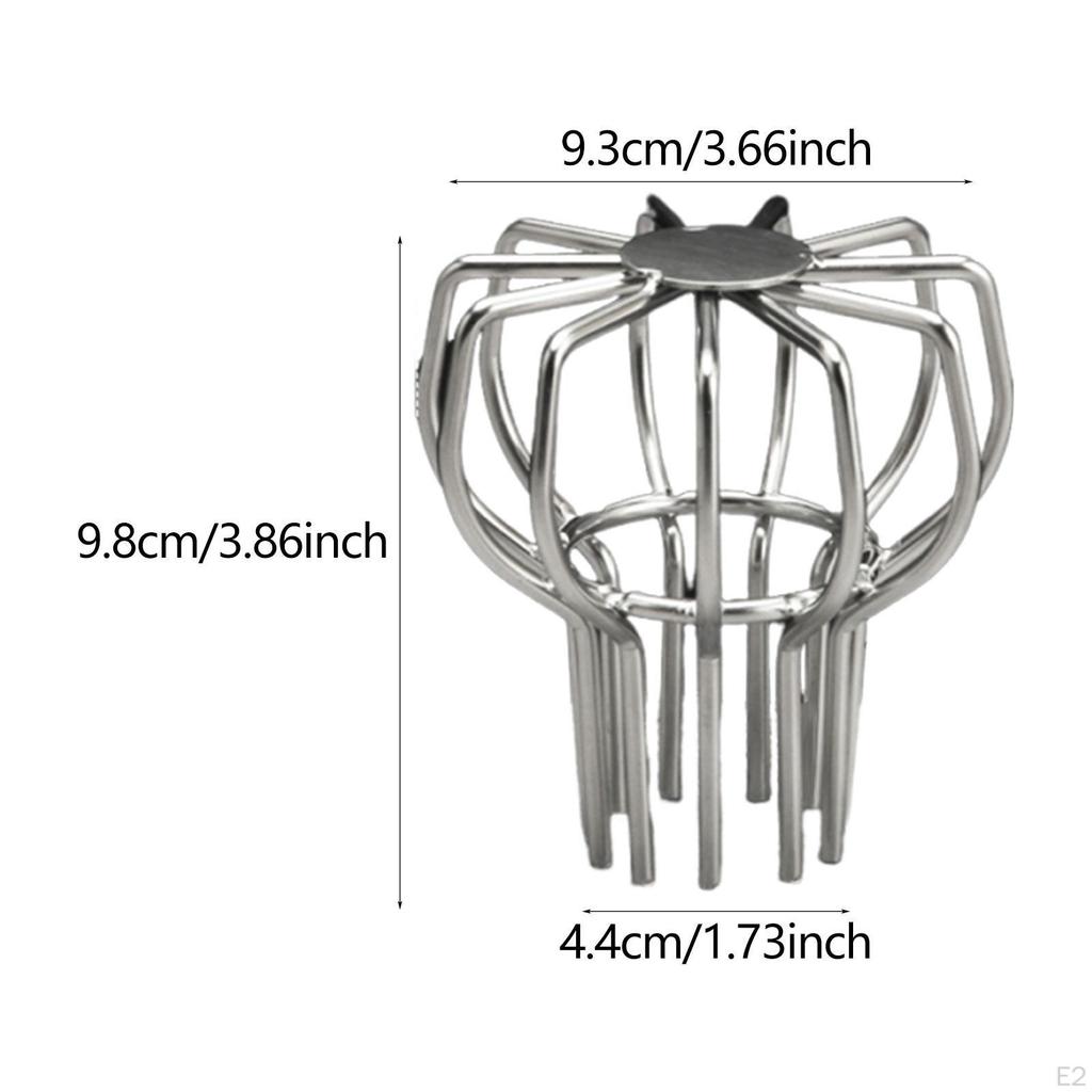 Drain Cover, Anti-Rust Guard, Stainless Steel, Leaf Protection, Clogging , Precision Casting,