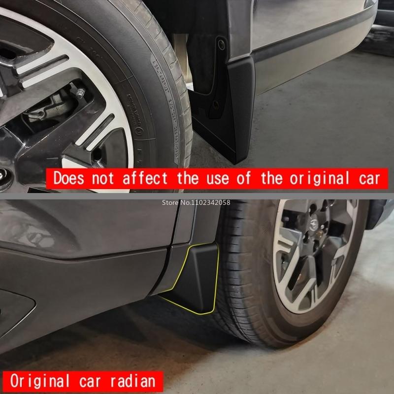 For Subaru Forester 2024 2025 26 Mudguards ABS Plastic Fender Cover Flares Splash Guard Cover Exterior Mud Flap Auto Accessories