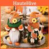Unique Harvest Festival No-face Doll Creative Figurine Pumpkin Rudolph Decor Item