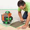 4800mAh IP54 16 Lines Laser Level 4D Self-Leveling 360 Horizontal And Vertical Cross Super Powerful Green Laser Level APP Control