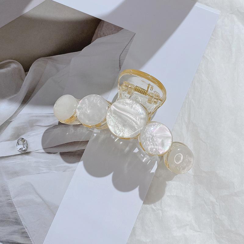 

Модные аксессуары для волос Заколки для волос для женщин Элегантный однотонный зажим-краб Заколки для волос для девочек Заколки для волос Клипса Головной убор для волос