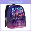 Hunter Witch Skupina Kpop 3D Batoh s hvězdnou oblohou z polyesterového materiálu Pro studenty středních škol