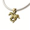 Pack of 50 Pieces Alloy Animal Horse Pendants for DIY Jewelry Crafting Projects Sturdy Charms Ideal for Bracelets Necklaces Accessories Size 25x21mm