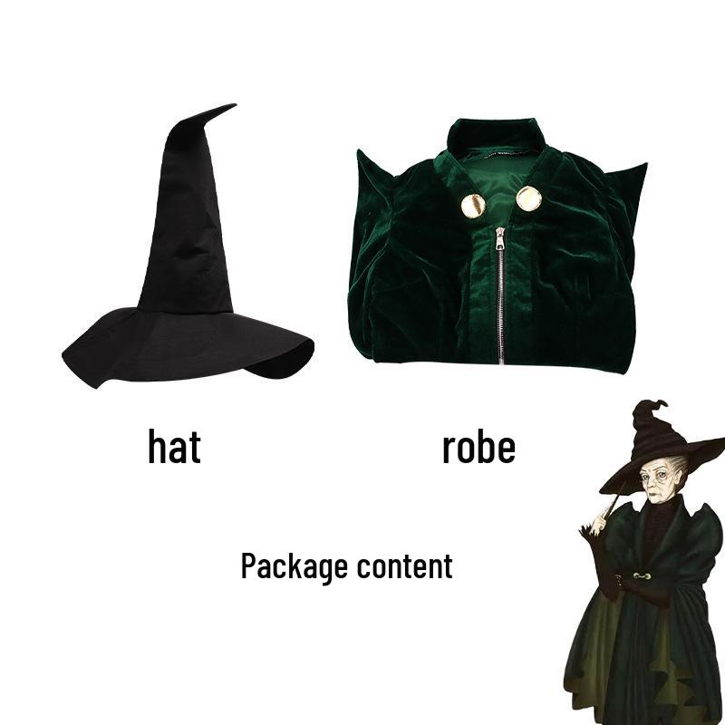 

Костюм профессора МакГонагалл - мантия директора Хогвартса L