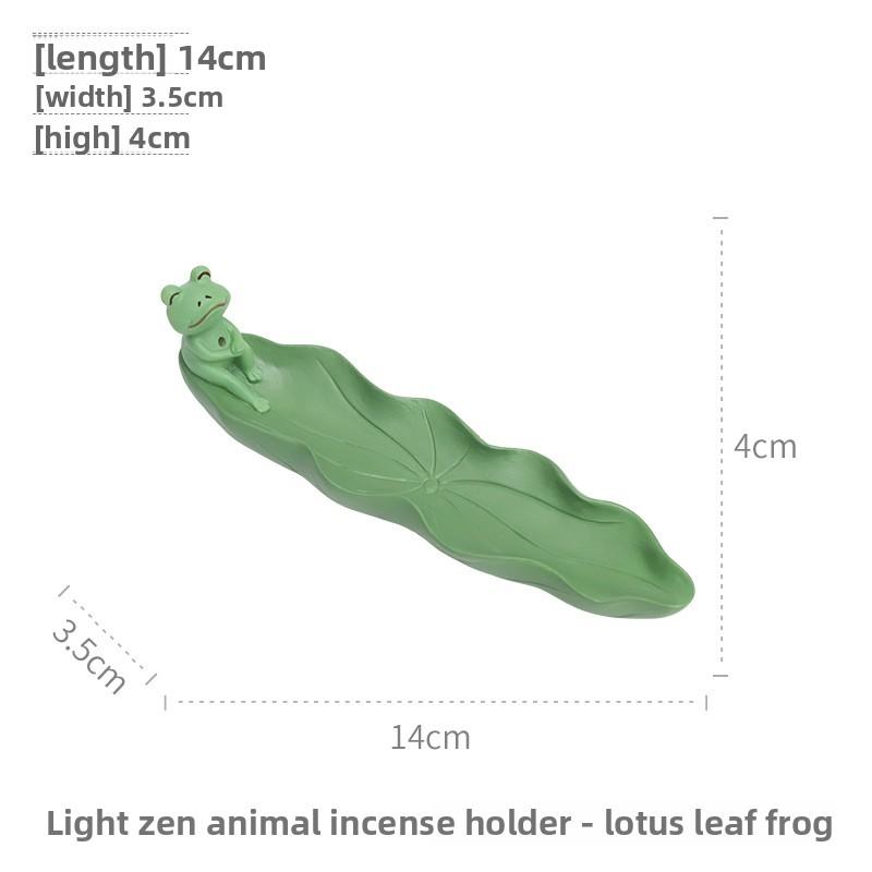 1PCS Cartoon Creative Desktop Incense Holder Tray Home Mini Incense Resin Incense Burner Desktop Ornaments