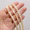 1 Strand Heart Natural Seawater Shell Beads 6mm 8mm 10mm 12mm Beading Loose Spacer Beads for Jewelry Making DIY Necklace Bracelet Accessories 38cm