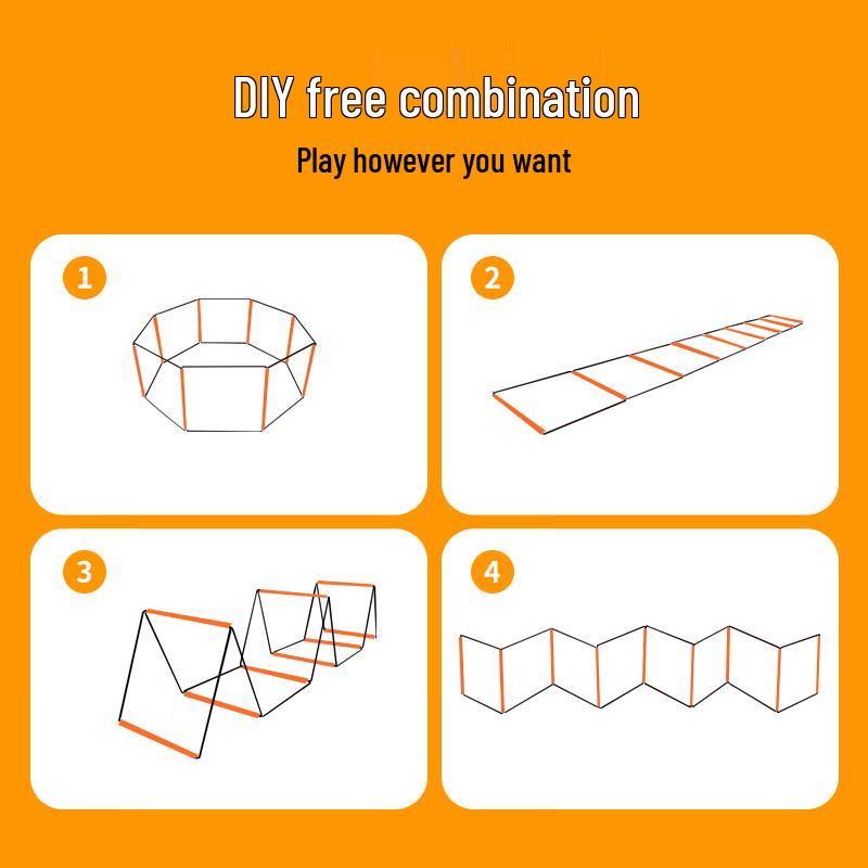 Modular Multi-functional Agility Ladder