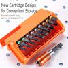 High Hardness Magnetic Screwdriver Set Multi Functional Portable Magnetic Screwdriver Bits Set Bit Drive Set