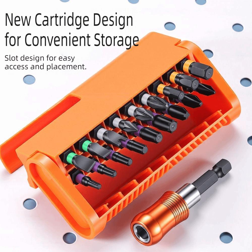 High Hardness Magnetic Screwdriver Set Multi Functional Portable Magnetic Screwdriver Bits Set Bit Drive Set