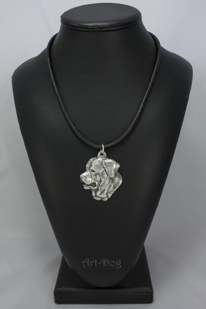 Tosa Inu, Tosa-Ken, Japanese Mastiff - Necklace with dog, silver-plated pendant for dog fan, unique jewelry by Art-Dog brand