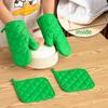 MDNG Heat Resistant Oven Mitts and Pot Holders Set