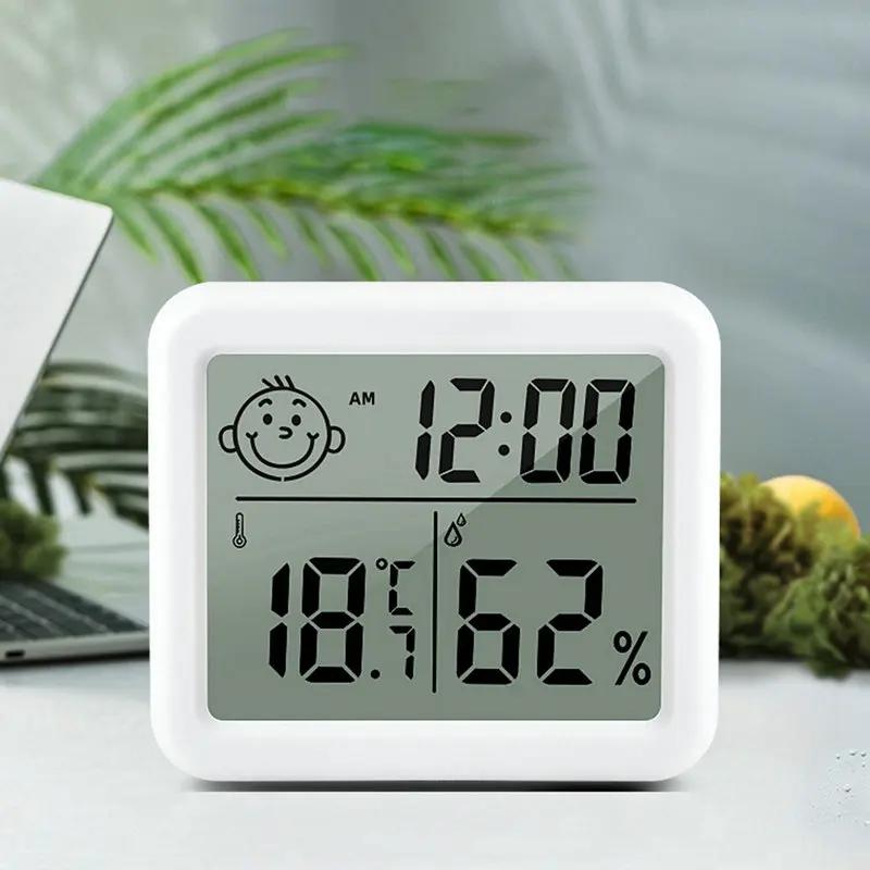 LCD Digital Temperature Humidity Meter Backlight Home Indoor Electronic Hygrometer Thermometer Weather Station Baby Room