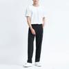 Li Ning Badminton Series Solid Color Logo Sports Straight Leg Casual Pants Men Bottoms Black AKLT807-1
