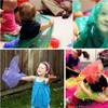 6 Colors Sensory Toys Dance Scarves Gym Towel Juggling Towels Dance Gauze Gymnastics Scarves