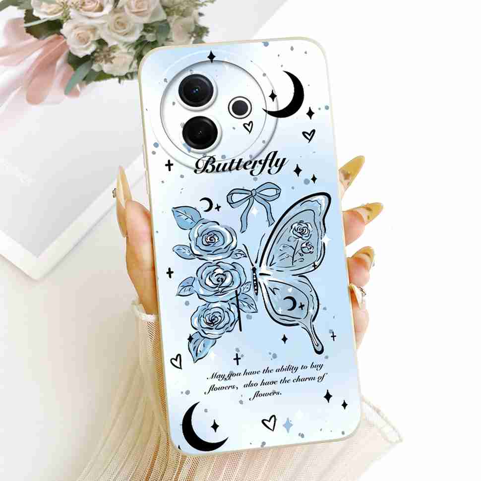 For Vivo Y39 5G V2443 V2436 Case Cat Rabbit Pattern Silicon Soft Cover For Vivo Y39 Y 39 Y300i Y 300i Phone Shell Casing