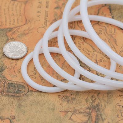 12Pcs Dreamcatcher Ring White Plastic Circles High Quality for DIY Dreamcatcher Material Spirit Wall Decor