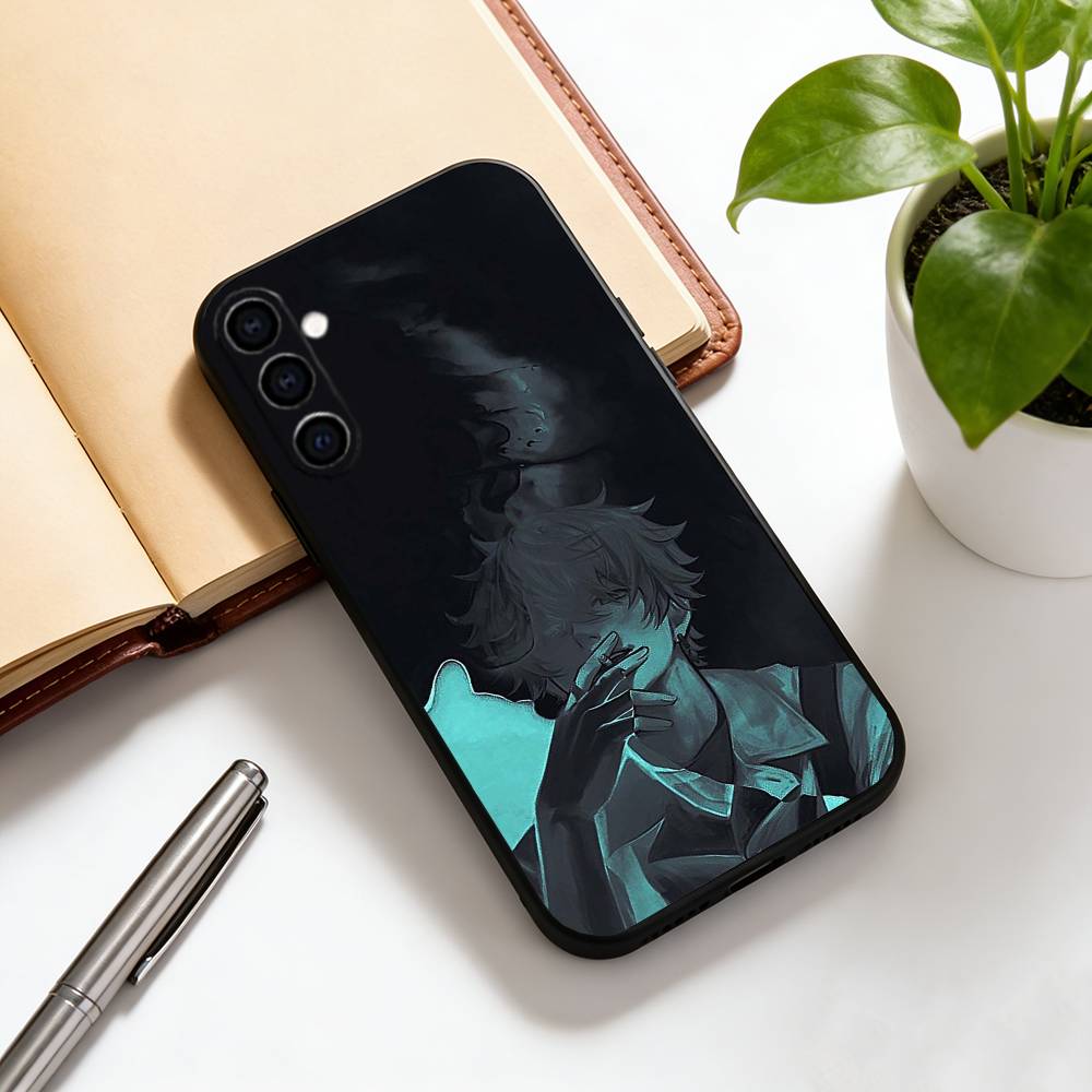 T-Towa Slow D-Damage Phone Case For Samsung Galaxy A73,A72,A71,A70,A53,A52,A51,Others Soft Black Cover