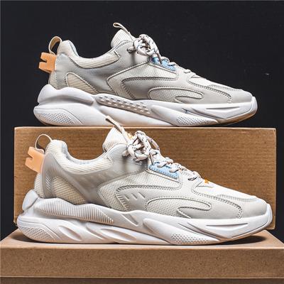 Zapatos de Hombre 2024 Otoño Zapatos Casuales para Papá de Suela Blanda Transpirables de Moda para Hombre Zapatos Versátiles Trendy Ins de Alta Belleza para Hombre