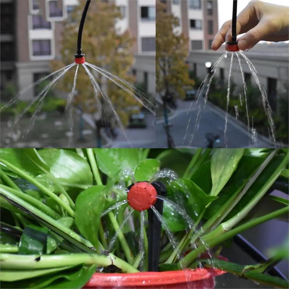 DIY Automatic Drip Irrigation Kit with Adjustable Micro Sprinkler System for Horticulture