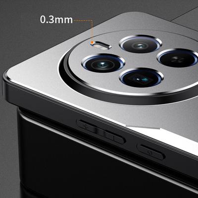 Για Realme 12 Pro 5G/12 Pro+ 5G Λεπτή θήκη από κράμα αλουμινίου + TPU + πίσω κάλυμμα τηλεφώνου υπολογιστή