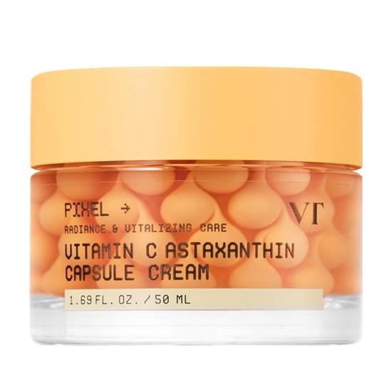 VT Cosmetics Vitamin C Astaxanthin Capsule Cream 50ml – Brightening Antioxidant Cream with Vitamin C & Astaxanthin 50ml