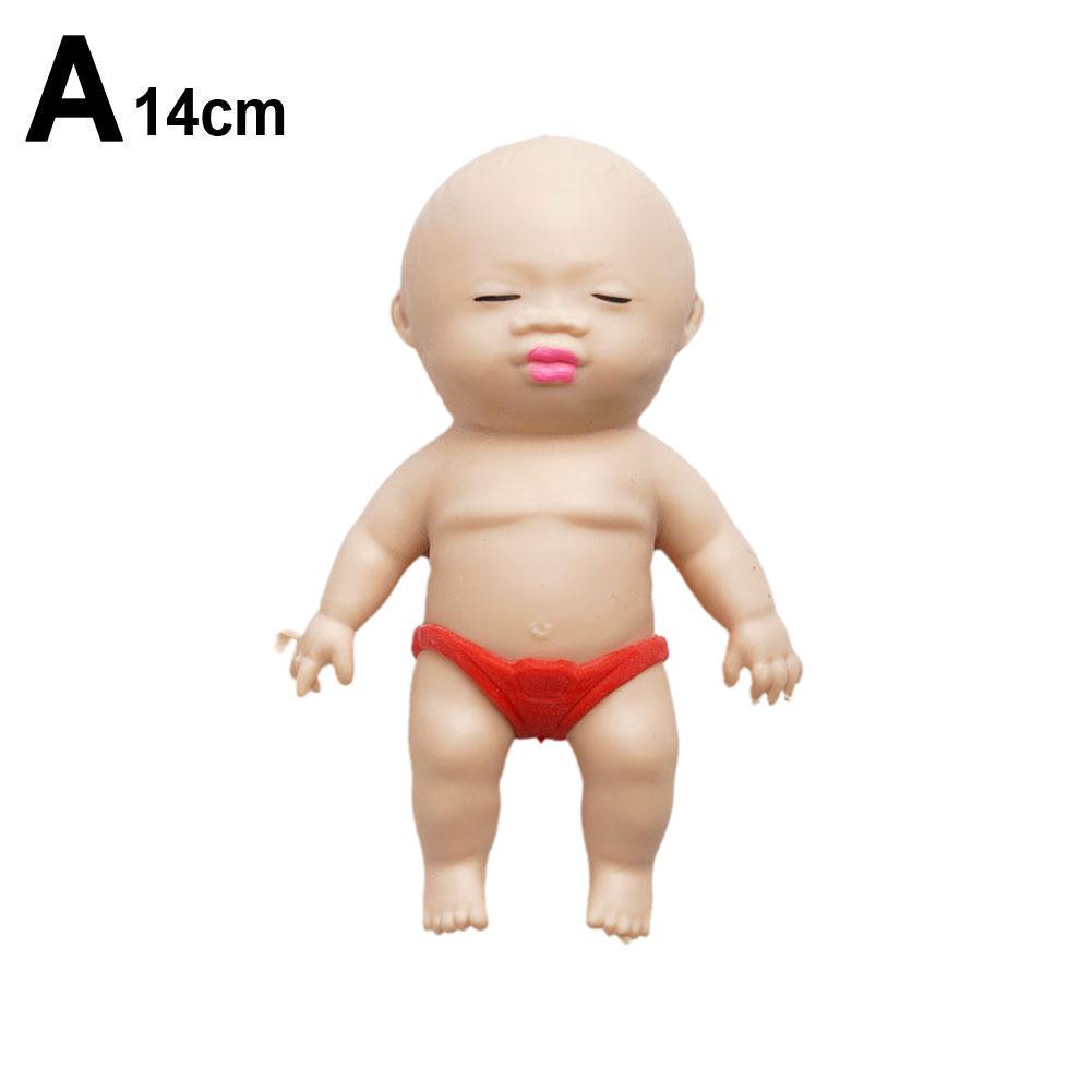 NEW Decompression Black Doll Pinch Fun African Palm Small Doll Strange Interesting Funny Ugly Doll Slow Rebound Ventilatory Toy