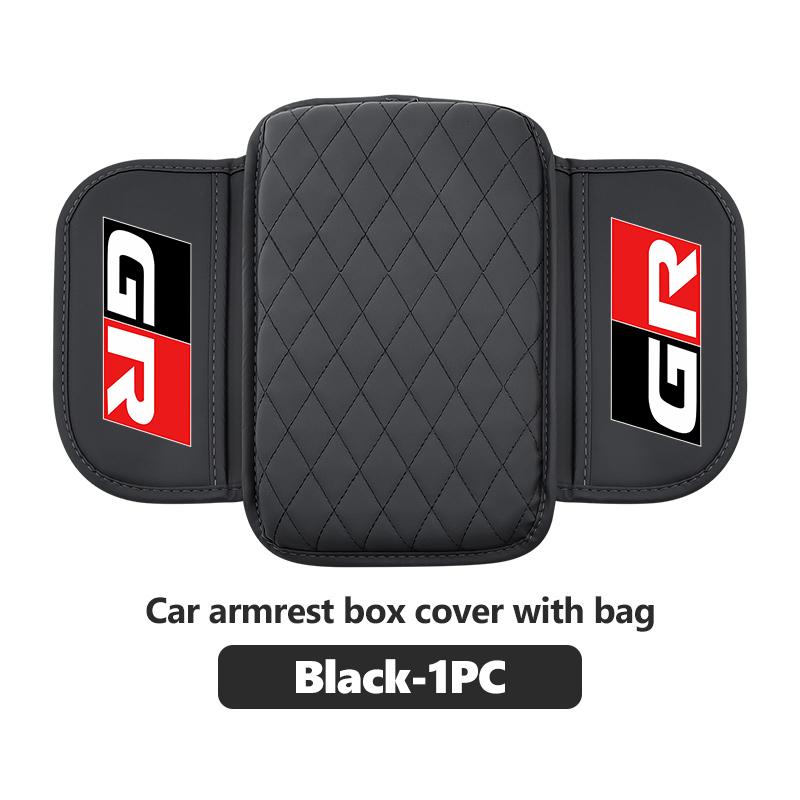 

Car Central Armrest Box Pad Storage Pocket Protective Cover Interior Accessories For Toyota GR sport Hilux Aygo TDR Yaris