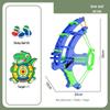 Catapult Sticky Ball & Bow Set: Educational Parent-Child Cartoon Dartboard Toy