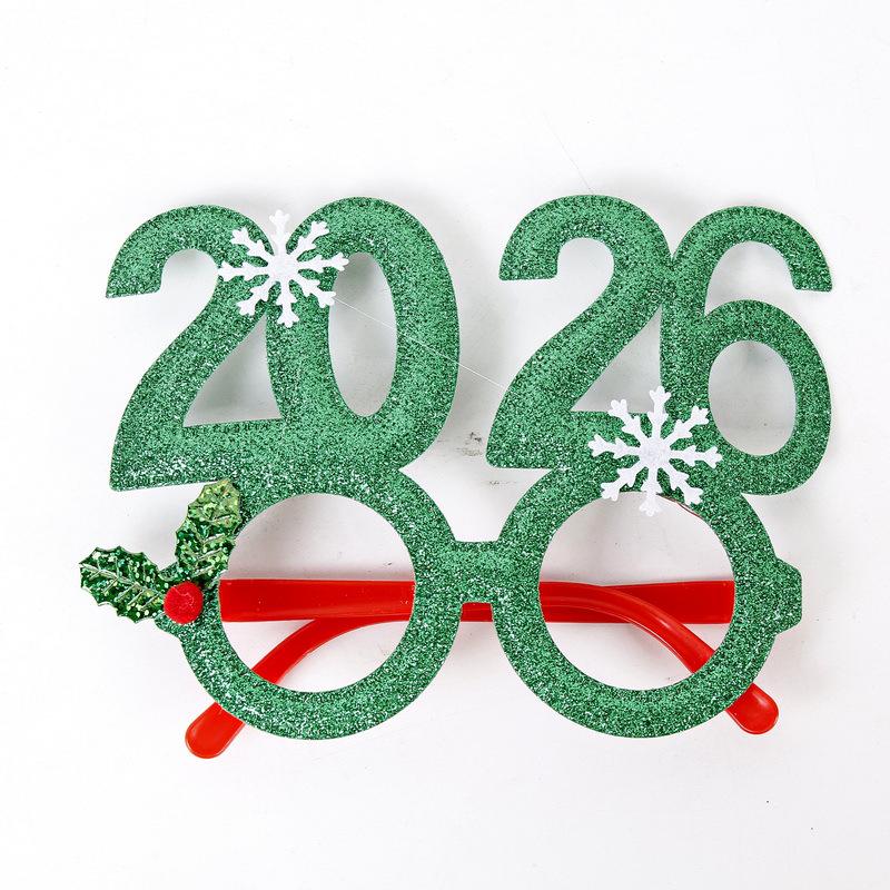 Festive Christmas Eyeglass Frames for Adults & Kids - Creative Holiday Party Accessories & Gifts
