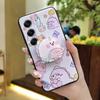 Cartoon Durable Phone Case For Tecno Camon40 4G/CM5 Waterproof Back Cover Soft Case Skin Feel Silicone Glitter Quicksand