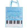 Facile da Piegare Durevole Tasti di Pianoforte Borsa a Mano Colorata Lavabile Borsa per la Spesa Portatile Robusta Borsa della Spesa Uomo